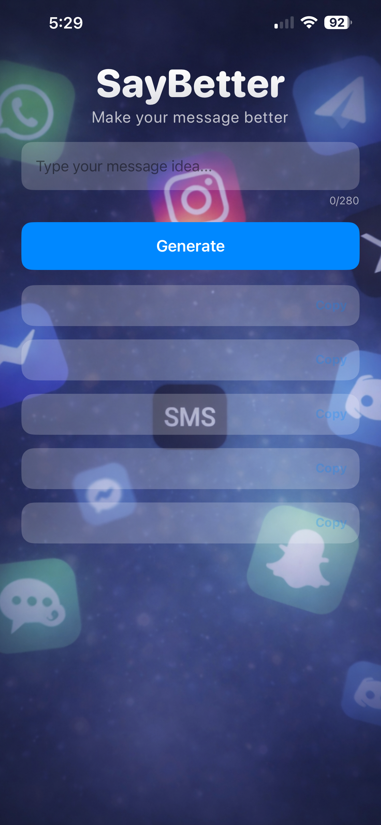 SayBetter app screenshot 1